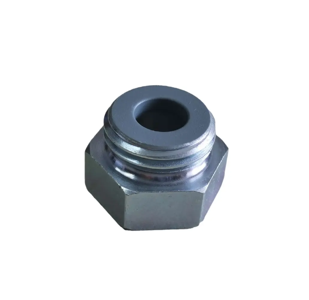 CNC -bewerking zinkverplateerde moer