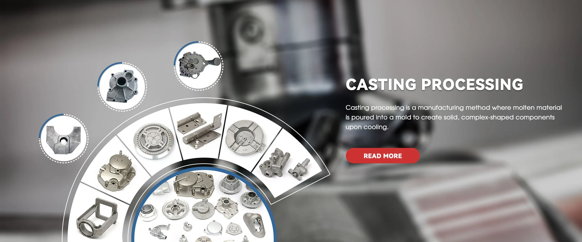 China casting -verwerking